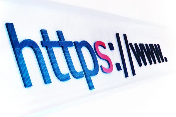 HTTPS Bezpěčný — Stock fotografie