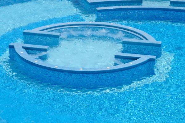 Bazén s vířivkou — Stock fotografie