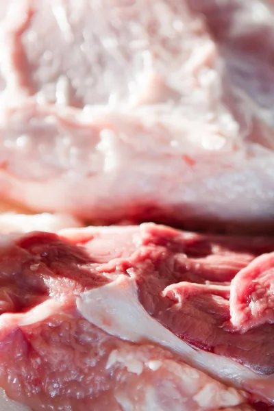 ताजे कच्चे मांस पार्श्वभूमी तुकडा — स्टॉक फोटो, इमेज