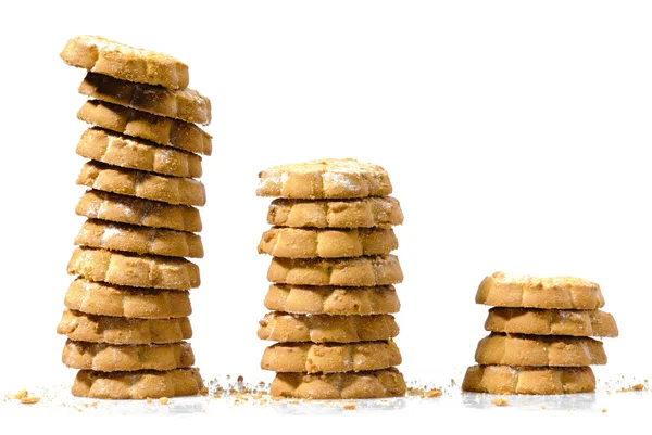 Soubor cookie věž — Stock fotografie