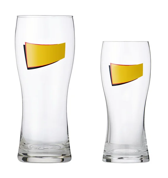 Empty Beer Glass — Stock Photo, Image