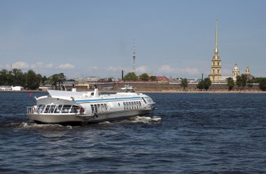 The Peter and Paul Fortress clipart