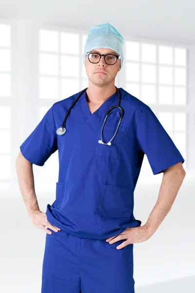 Modern office young man doctor — Stock Photo, Image