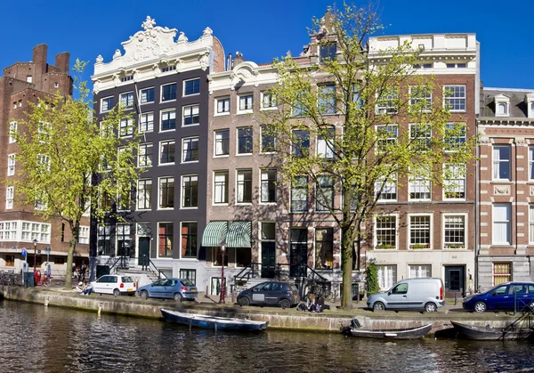 Vida clássica de Amsterdam . — Fotografia de Stock