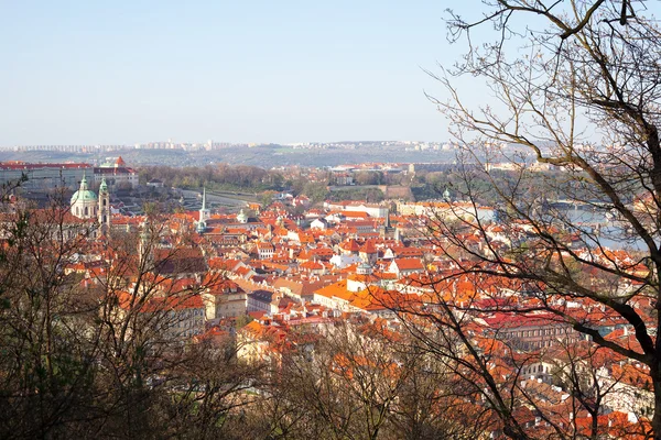 Видом на Прагу — стокове фото