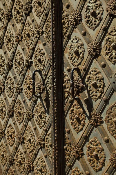 단조 철 문 — 스톡 사진
