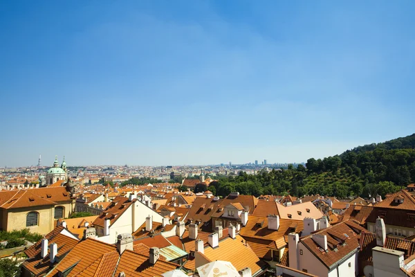 Utsikt över Prag — Stockfoto