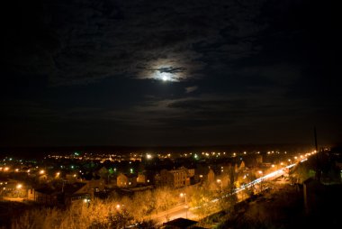 güzel bir gece manzarası