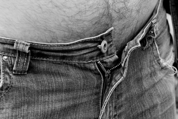 Hommes en jeans — Photo