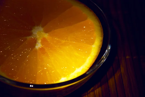 Naranja iluminado — Foto de Stock