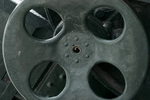 Λεπτομέρεια του μηχανισμού του σιδήρου — Φωτογραφία Αρχείου