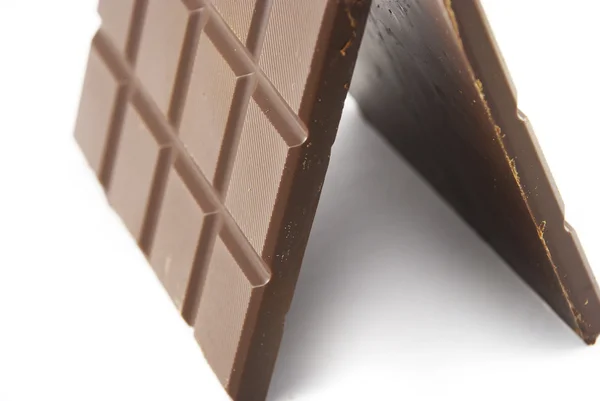 Cokelat bar diisolasi pada putih — Stok Foto