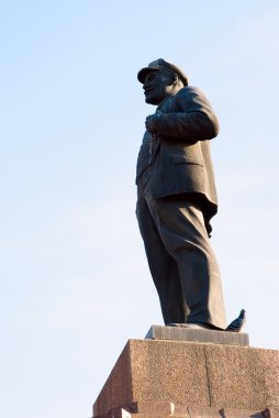 Lenin monument clipart