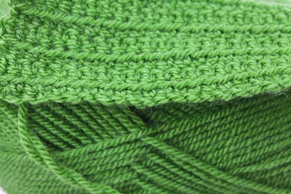 绞纱的羊毛和针织的片断背景 — 图库照片