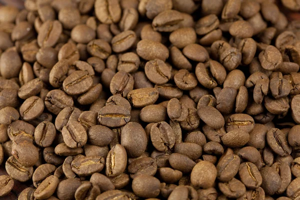 Achtergrond van de koffie bonen — Stockfoto