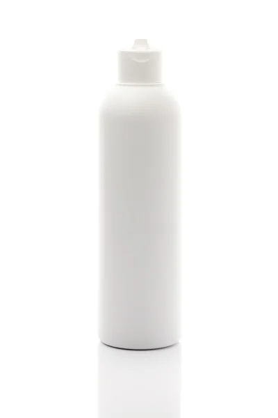 Kosmetiska behållare isolerad på vit — Stockfoto