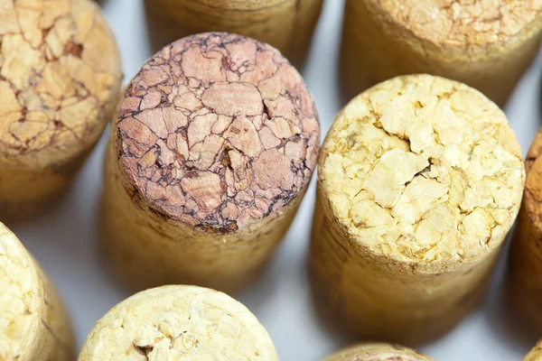 Background of the mountains of wine corks — Stock Photo, Image