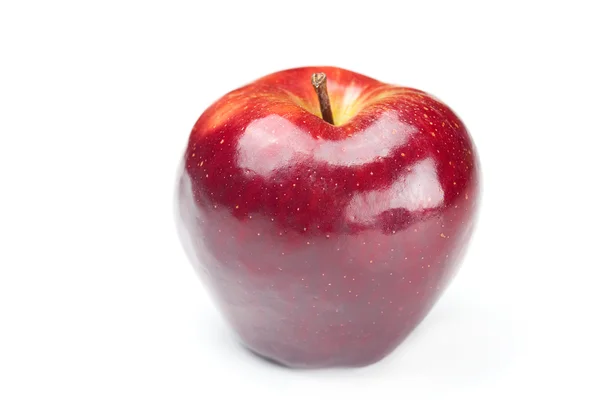 Vackra mellow juicy apple isolerad på vit — Stockfoto