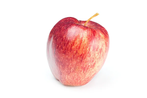 Schöne weiche saftige Apfel isoliert auf weiß — Stockfoto