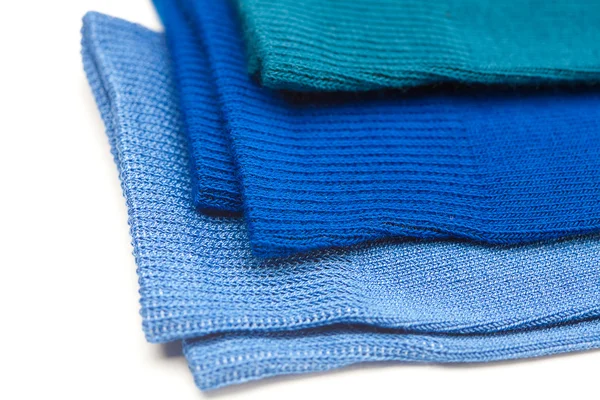 Hintergrund aus bunten Socken aus Baumwolle — Stockfoto