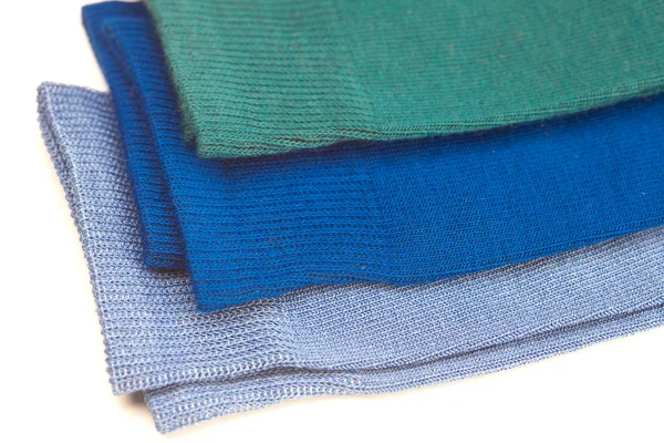 Tło Multi kolorowe Skarpetki wykonane z bawełny — Zdjęcie stockowe
