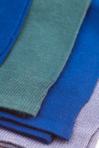 Tło Multi kolorowe Skarpetki wykonane z bawełny — Zdjęcie stockowe