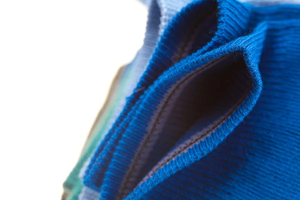 Hintergrund aus bunten Socken aus Baumwolle — Stockfoto