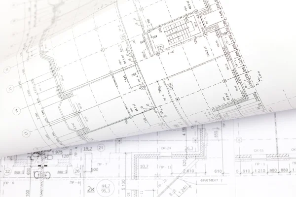 Background of architectural drawing — Stock Photo, Image