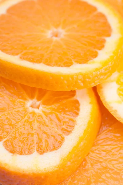 Tło ząbki w plasterkach? pomarańcze — Zdjęcie stockowe