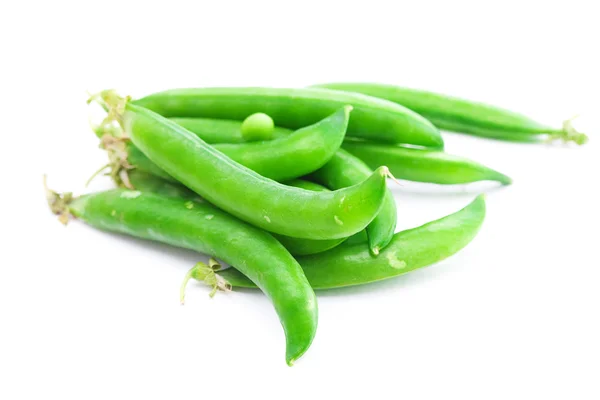 Peas isolated on white — Stock Photo, Image