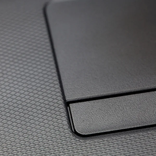 Touchpad e teclado laptop close-up — Fotografia de Stock