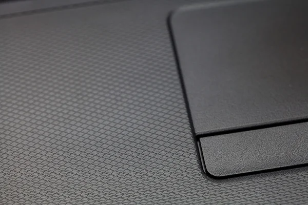 Touchpad y teclado portátil primer plano —  Fotos de Stock