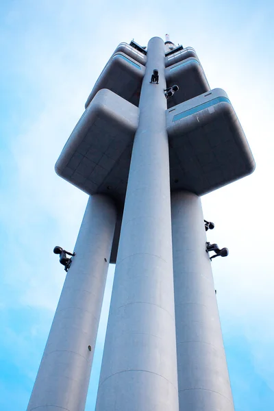 stock image Prague TV tower against the blue sky