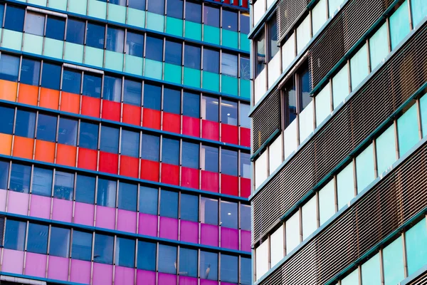 유리 현대 오피스 빌딩의 배경 — 스톡 사진