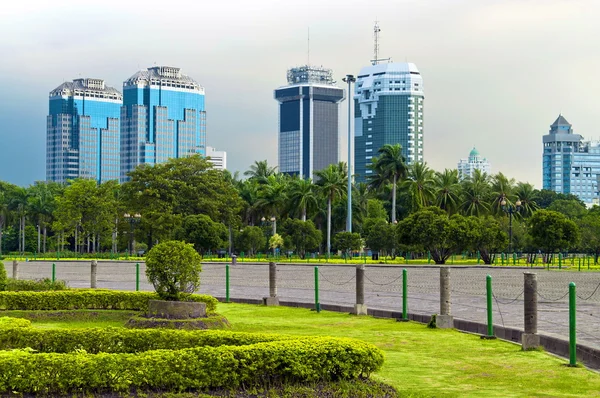 Jakarta városára — Stock Fotó