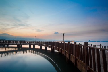 Tamsui sunrise yeni taipei city, Tayvan