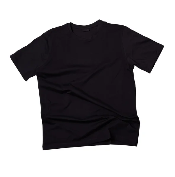 空の黒いTシャツ — ストック写真