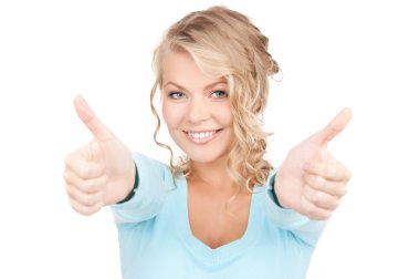 Thumbs up clipart