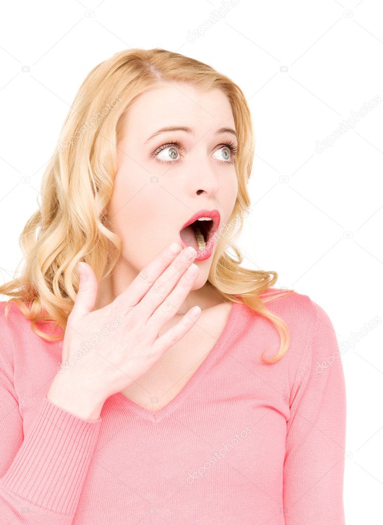 Surprised woman face — Stock Photo © Syda_Productions #5533219