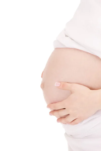 Vientre de mujer embarazada —  Fotos de Stock