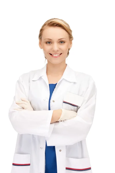 Atraktivní ženský lékař — Stock fotografie