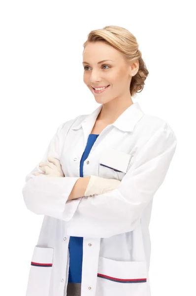 Attractive female doctor — Stockfoto