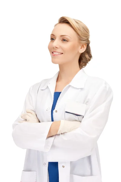 Attrayant médecin féminin — Photo