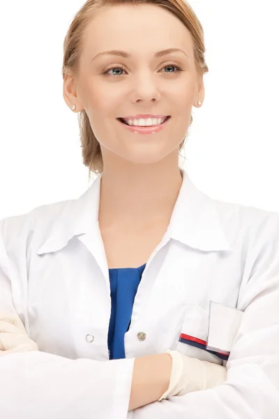 Atrakcyjna kobieta lekarz — Zdjęcie stockowe