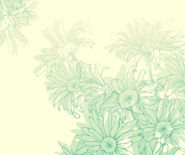 Douce daisy. — Image vectorielle