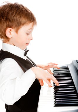 Little pianist clipart