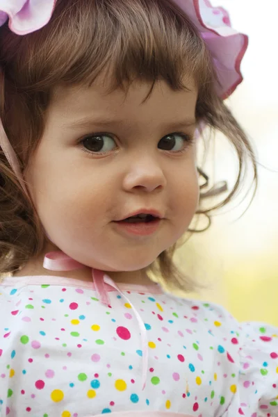 귀여운 유아의 초상화 — 스톡 사진