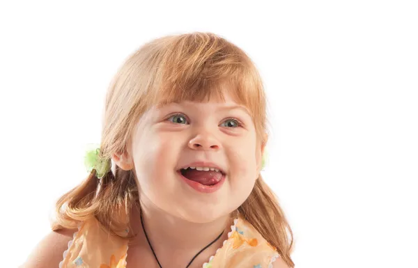 Glada förskolebarn — Stockfoto