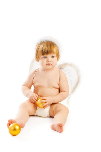 Χαριτωμένο μωρό Άγγελος — Φωτογραφία Αρχείου