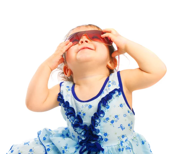 Dítě ve slunečních brýlích — Stock fotografie